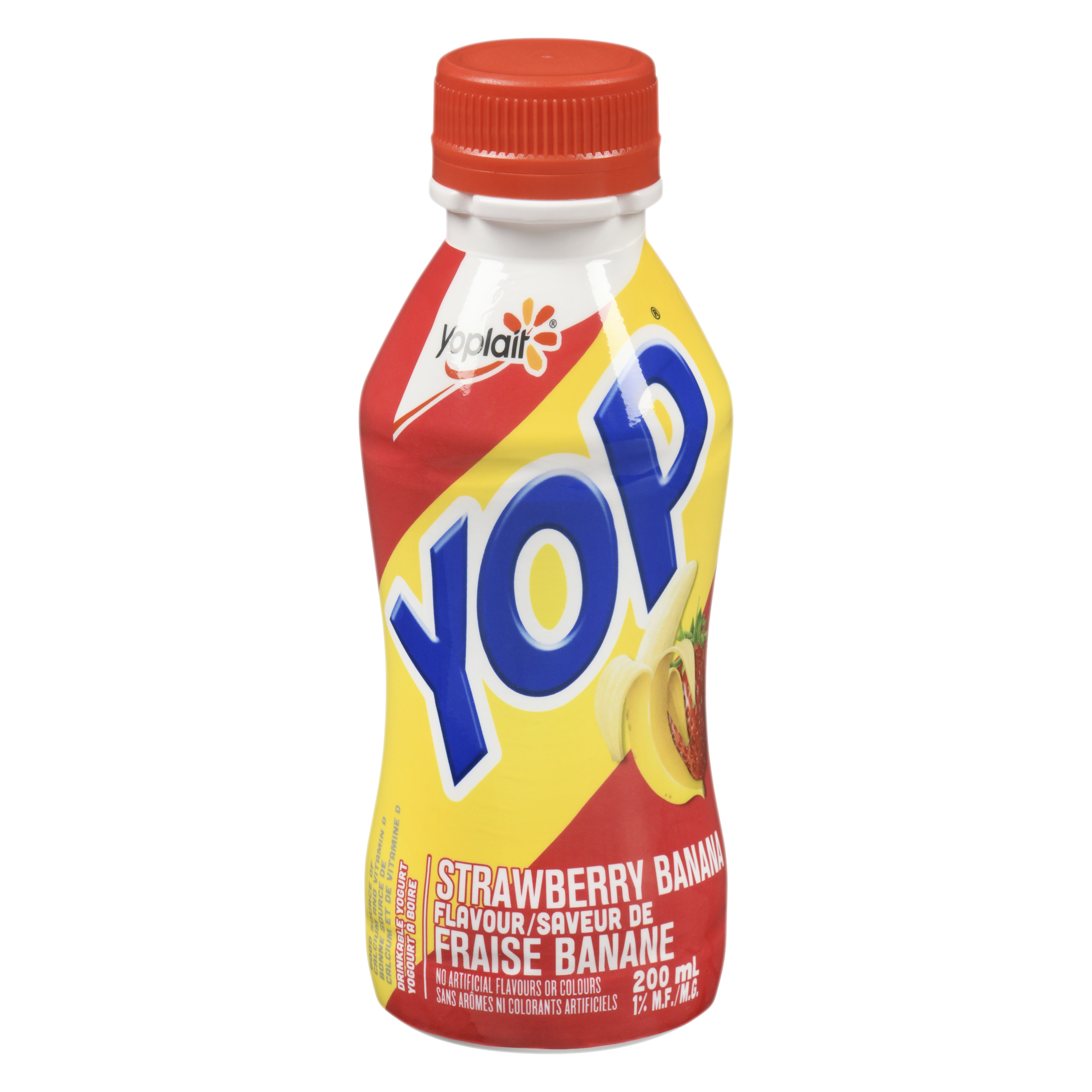 YOPLAIT YOP DRINKABLE STRAW.
